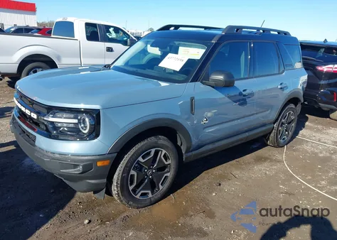 2024 Ford Bronco Sport Outer Banks из США, поврежденный, VIN 3FMCR9C66RRE96986
